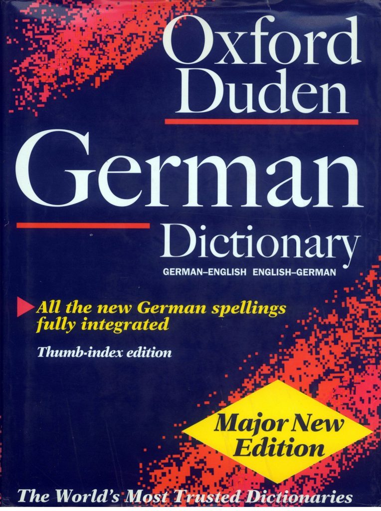 The Oxford Duden German Dictionary (اورجینال ) دنیای زبان