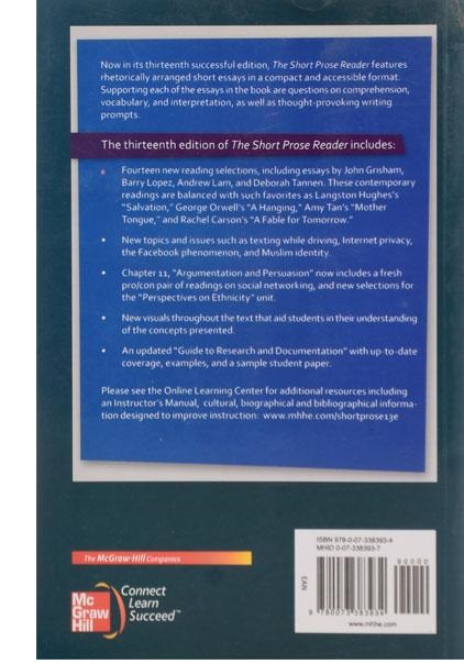The Short Prose Reader