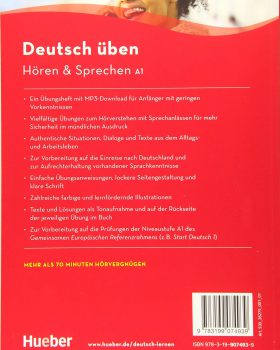 Deutsch Uben Hoeren & Sprechen A1 Buch