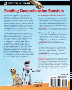 Reading Comprehension Boosters