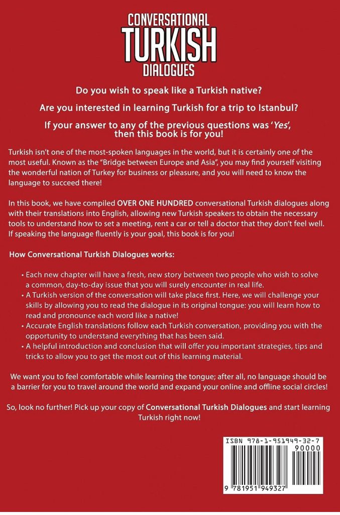 Conversational Turkish Dialogues