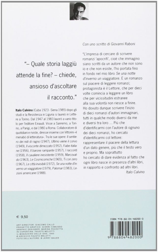 Se Una Notte DInverno UN Viaggiatore