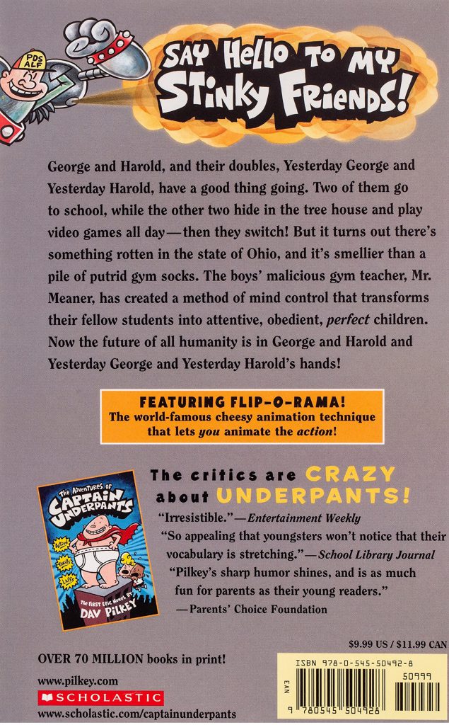 Captain Underpants and the Sensational Saga