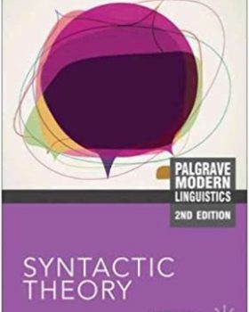 Syntactic Theory (Palgrave Modern Linguistics)