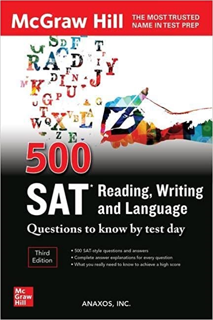 500SAT Reading Writing and Language Questions to Know by Test Day