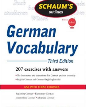 Schaum s Outline of German Vocabulary