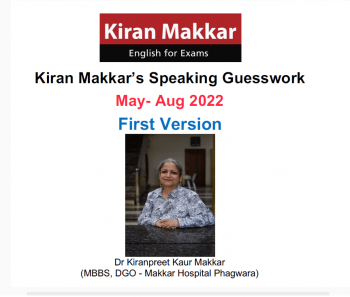 Kiran Makkar s Speaking Guesswork May Aug 2022