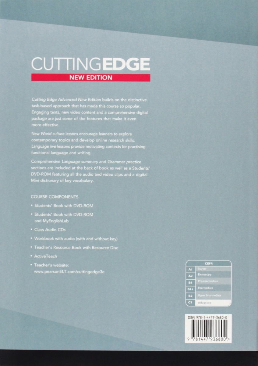 Cutting Edge Advanced New Edition S B + W B + CD کتاب دنیای زبان
