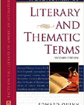 A Dictionary of Literary And Thematic Terms