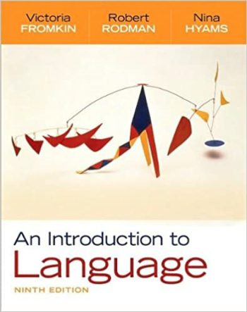 An Introduction to language 9th edition