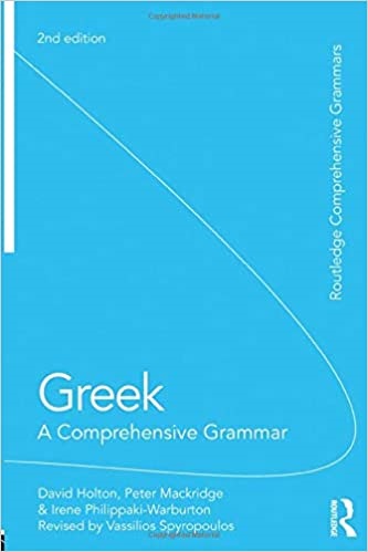 Greek A Comprehensive Grammar