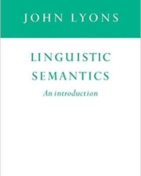 Linguistic Semantics An Introduction