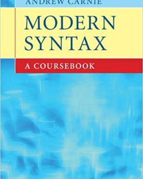 Modern Syntax A Coursebook