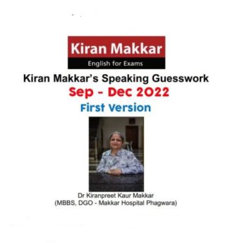 Kiran Makkar s Speaking Guesswork September to December 2022