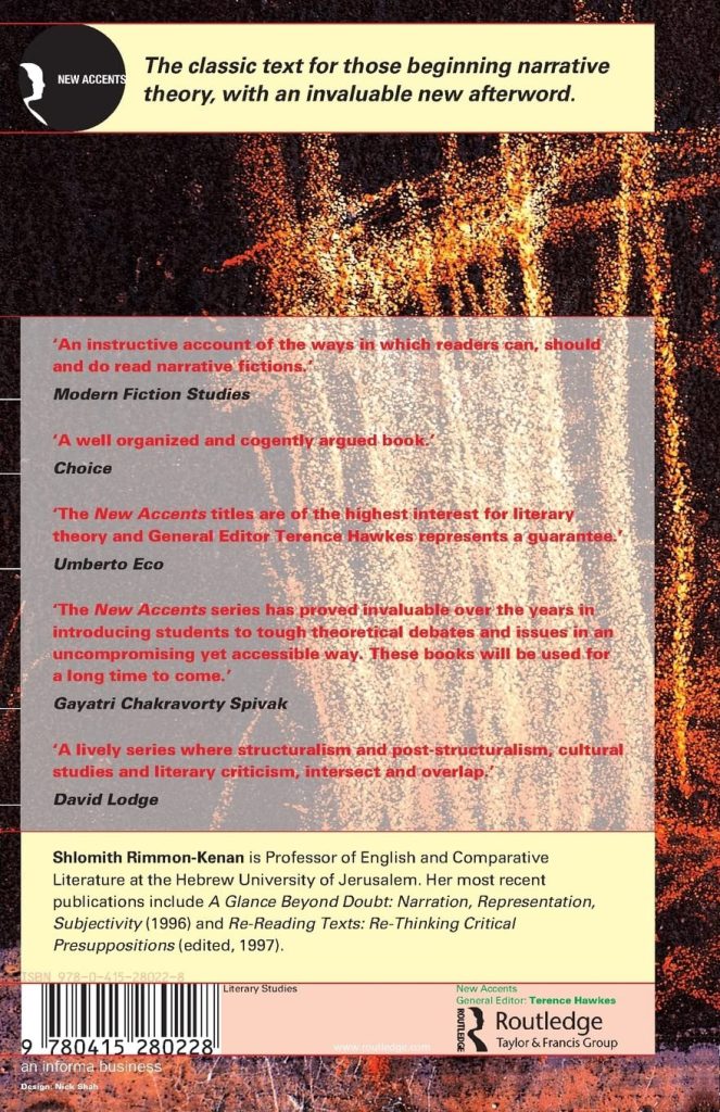 Narrative Fiction Contemporary Poetics