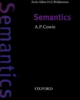 Semantics Oxford Introduction to Language Study Series