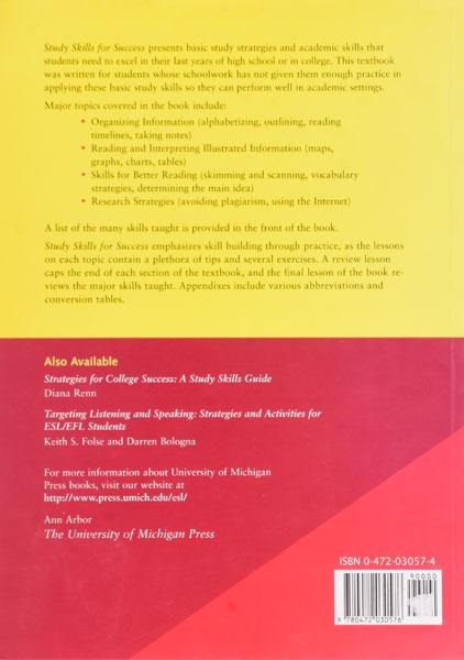 Study Skills For Success