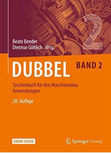 Dubbel Taschenbuch fur den Maschinenbau 2