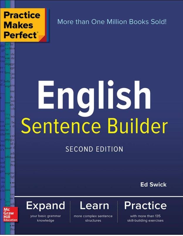 Practice Makes Perfect English Sentence Builder