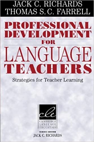 Professional Development for Language Teachers Strategies for Teacher Learning