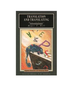 Translation and Translating
