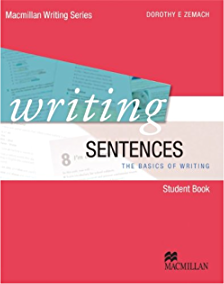 Writing Sentences The Basics of Writing Student Book