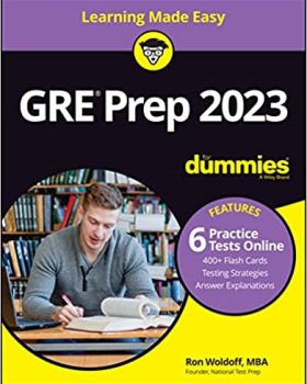 GRE Prep 2023 For Dummies with Online Practice