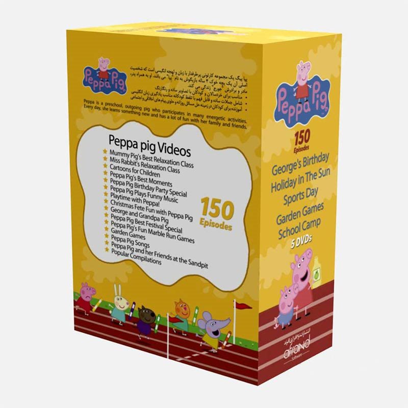 دی وی دی 5 عددی پپاپیگ DVD Peppa Pig