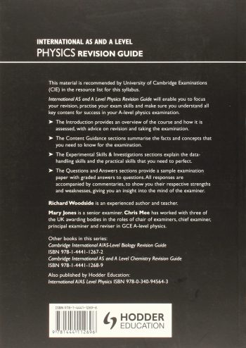 International As & a Level Physics Revision Guide