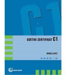 Goethe Zertifikat C1 Modellsatz