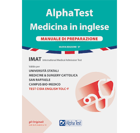 Alpha Test Medicina in inglese Manuale di preparazione