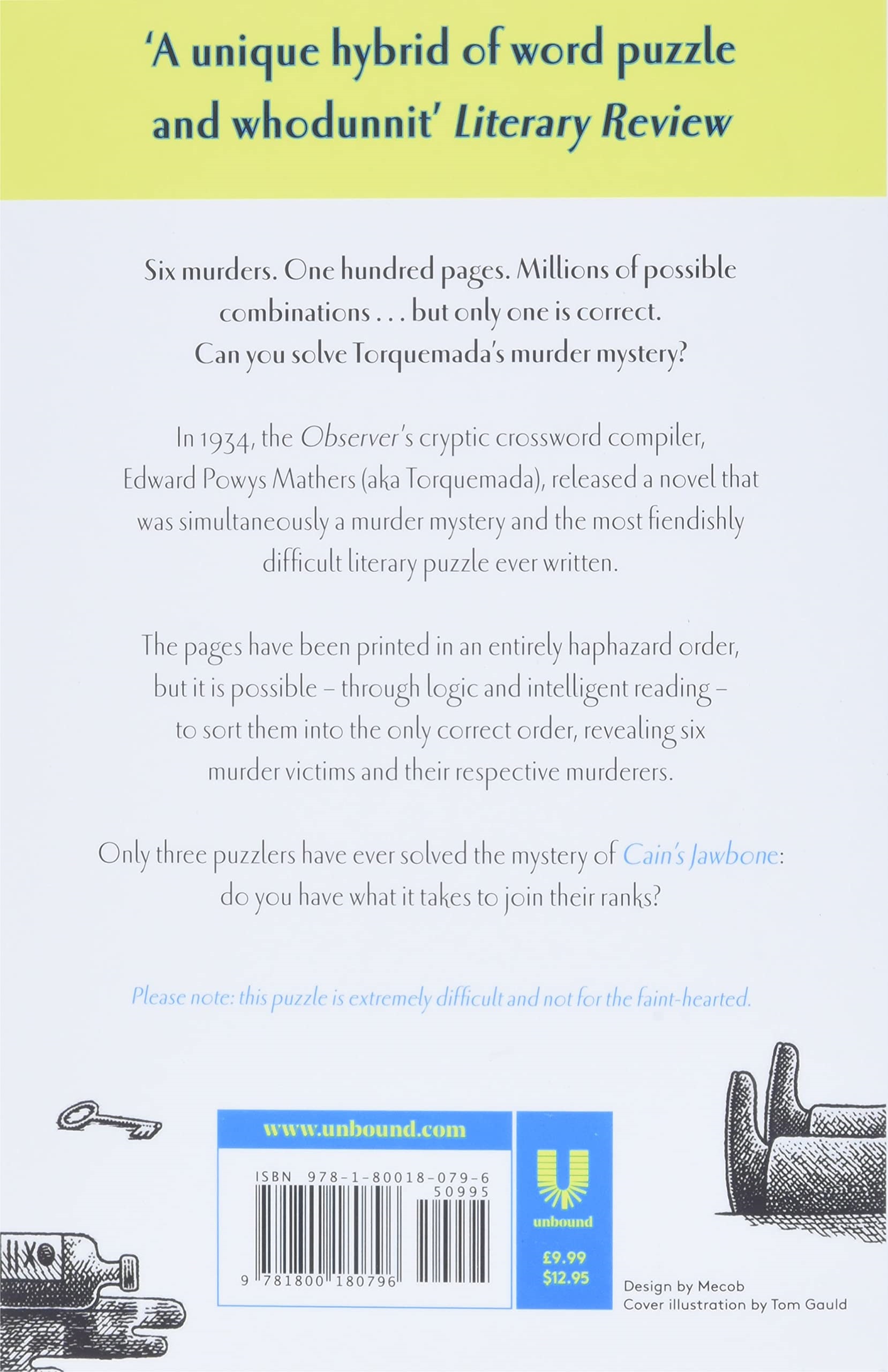 کتاب Cains Jawbone دنیای زبان