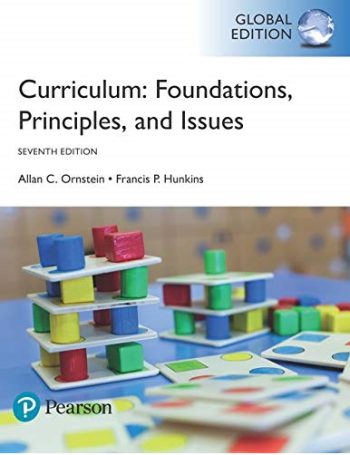 Curriculum Foundations Principles and Issues