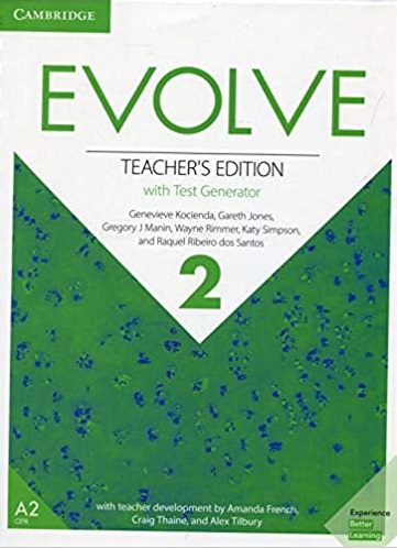 Evolve Level 2 Teacher s Edition with Test Generator