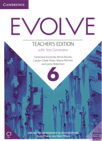 Evolve Level 6 Teacher s Edition with Test Generator