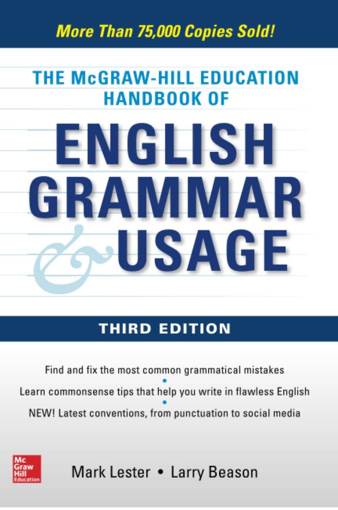McGraw Hill Education Handbook of English Grammar & Usage 3rd