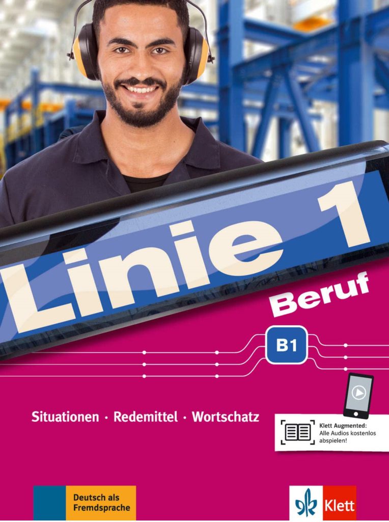 کتاب Linie 1 Beruf B1 Situationen Redemittel Wortschatz