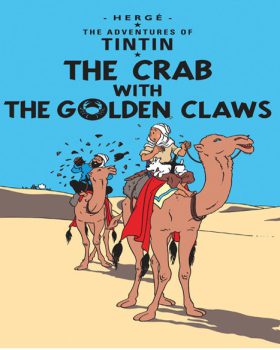 Tintin Crab with Golden Claws