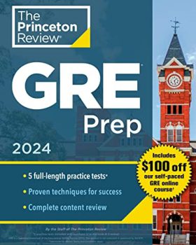 Princeton Review GRE Prep 2024