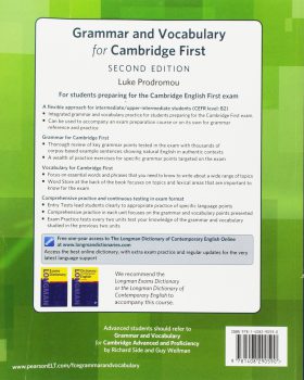 Grammar and vocabulary for cambridge first 2nd