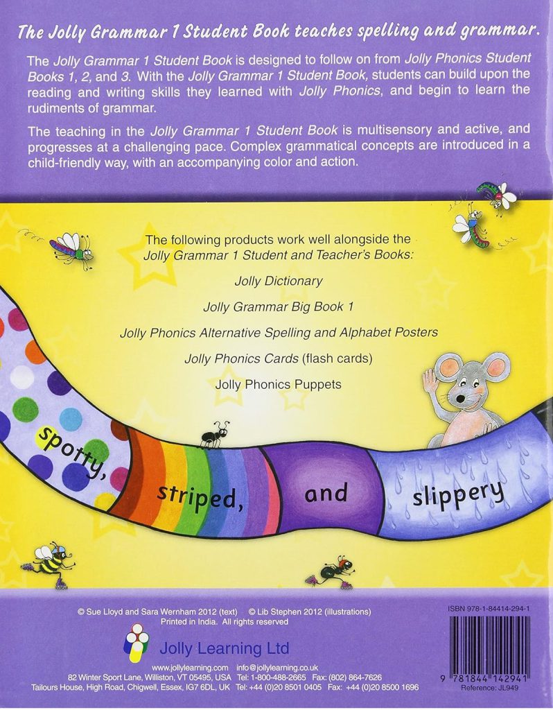 Jolly Phonics Grammar 1 Pupil Book