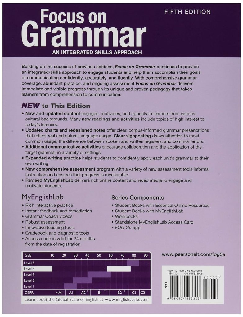 Focus on Grammar 4 4th Edition