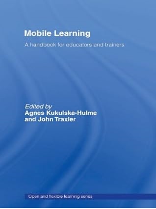 Mobile Learning A Handbook for Educators and Trainers