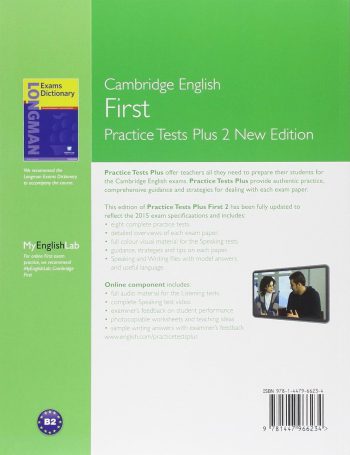 Cambridge English first Practice Test Plus 2