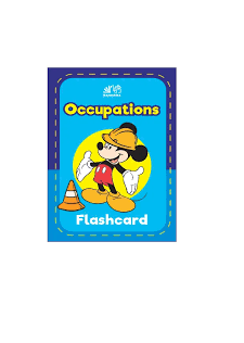 فلش کارت Occupations Flashcard