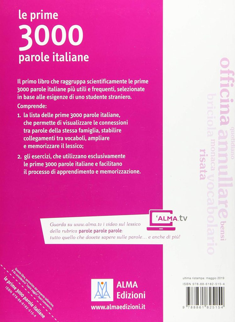 Le prime 3000 parole italiane con esercizi