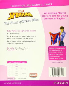 Pearson English Kids Readers Level 2 Spider Man
