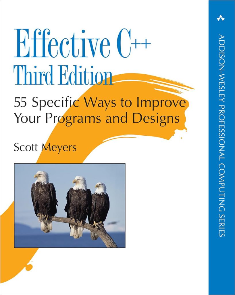 Effective C++ 55 Specific Ways to Improve Your Programs and Designs 3rd Edition