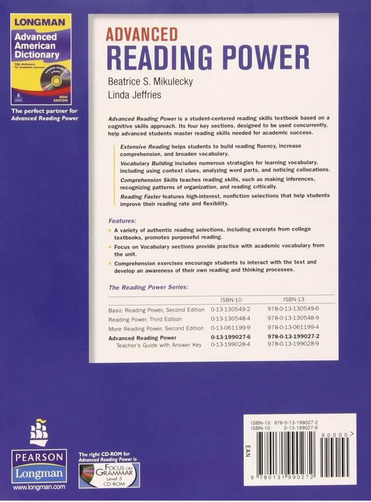 Advanced Reading Power