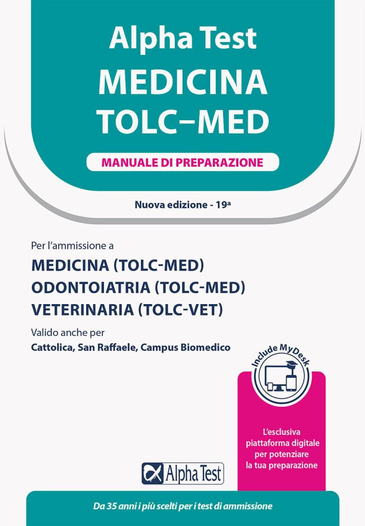 Alpha Test Medicina TOLC-MED Manuale di preparazione